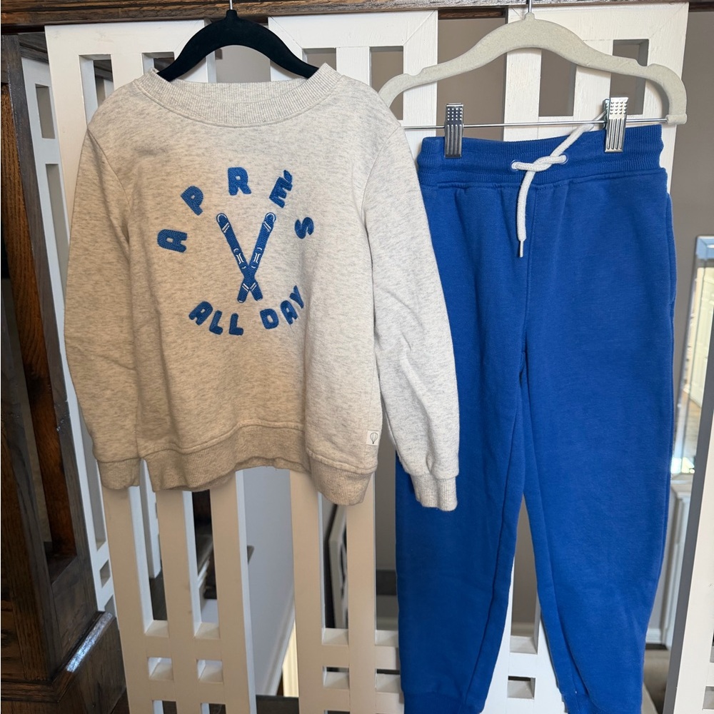 Stylish Blue Kids Jogger Pants - Picture 2 of 2